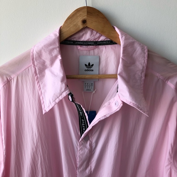 Aidas NMD Pink Coach Shirt Jacket - Picture 3 of 4